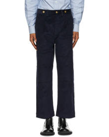 Loewe Navy Corduroy Workwear Trousers