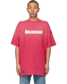 Balenciaga Men's Boxy T-Shirts - Clothing
