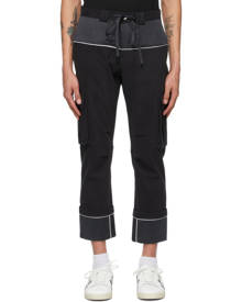 Nahmias Black Fifty Fifty Cargo Pants