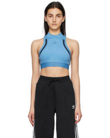 adidas by Stella McCartney Blue TruePace Crop Top