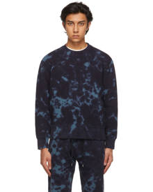 Frame Navy Tie-Dye Sweatshirt