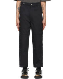 ADER error Black Kerly Trousers