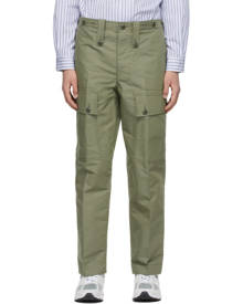 Junya Watanabe Khaki Denim Cargo Pants