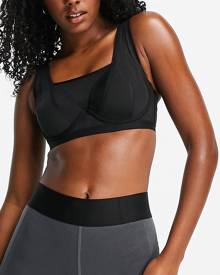 adidas Training high-support Ultimate sports bra in black