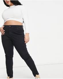 Levi's Plus 721 hi-rise skinny jeans in black