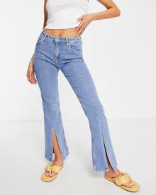 Bershka jeggings in blue