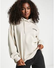 Pull and bear hot sale logo hoodie women's