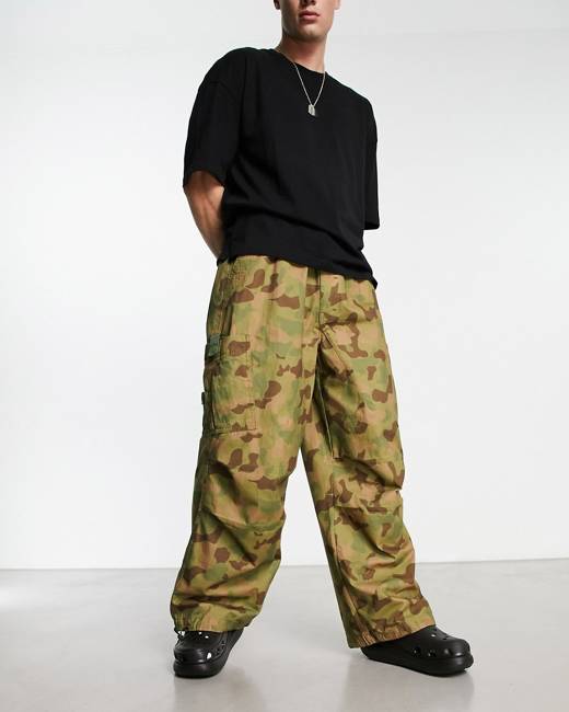 Multicoloured Men's Cargo Pants - Clothing