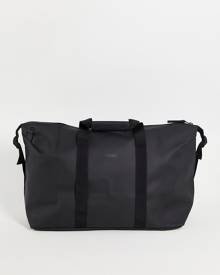Rains 13200 unisex waterproof weekend duffel bag in black