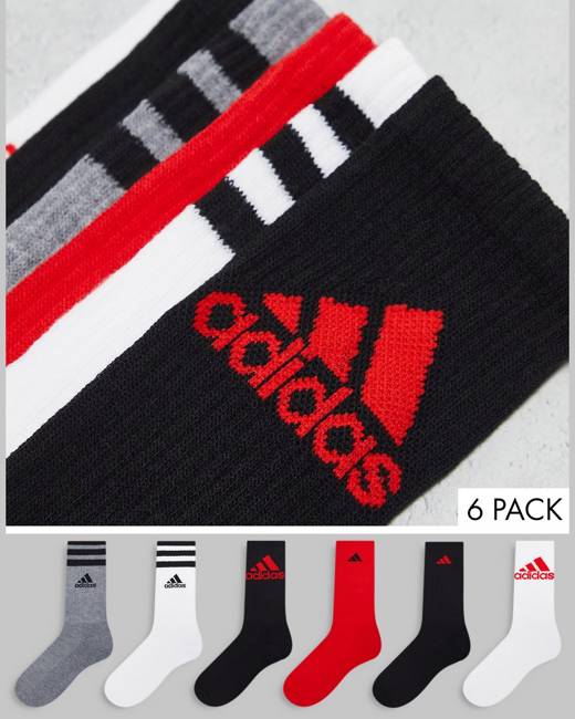 Adidas Men's 6-pk.Athletic Cushioned Crew Socks