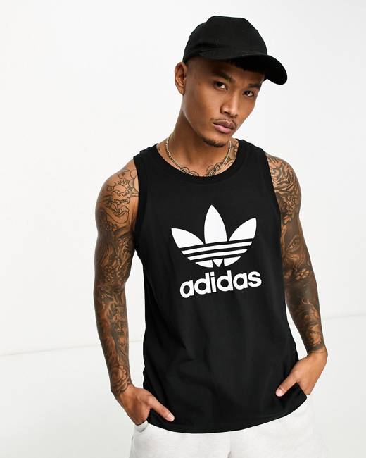 - Adidas USA Stylicy Tops Clothing Men\'s Tank |