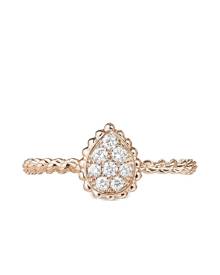 Boucheron 18kt rose gold Diamond Serpent Bohème XS motif ring - PG Boucheron 18kt rose gold Diamond Serpent Bohème XS motif ring - PG