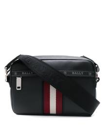 Bally Hal striped crossbody bag - Black