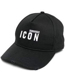 Dsquared2 embroidered-logo baseball cap - Black