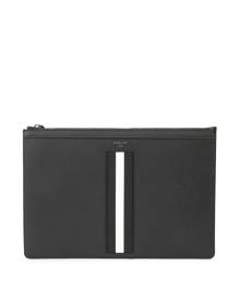 Bally Bollis Large leather pouch - Black