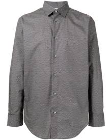 Brioni all-over print shirt - Grey
