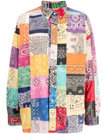 Readymade patchwork cotton shirt - Multicolour