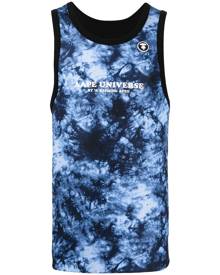 AAPE BY *A BATHING APE® tie-dye branded vest - Blue