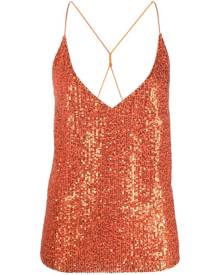 Blanca Vita Tritonia sequin camisole - Orange