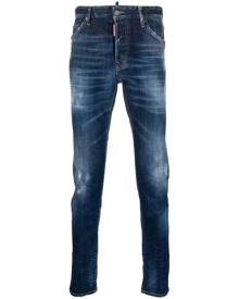 Dsquared2 ripped skinny jeans - Blue