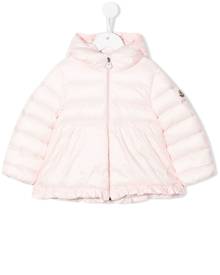 Moncler Enfant zipped hooded jacket - Pink