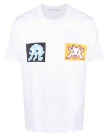 Comme Des Garçons Shirt graphic-print short-sleeve T-shirt - White
