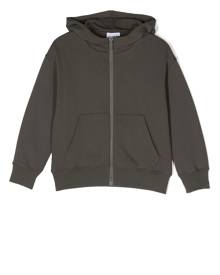 Aspesi Kids zipped-up hooded jacket - Green