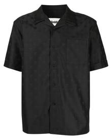 GmbH all-over logo print shirt - Black