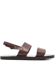 Ancient Greek Sandals Dinatos slingback leather sandals - Brown