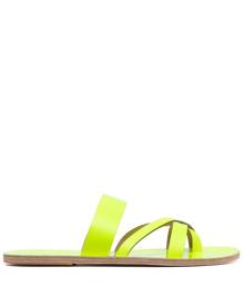 Ancient Greek Sandals Jason cross-strap flip-flops - Yellow