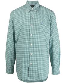 Polo Ralph Lauren check-print cotton shirt - Green