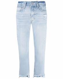 FRAME ripped-detail denim jeans - Blue