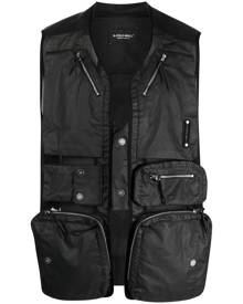 A-COLD-WALL* panelled utility vest - Black