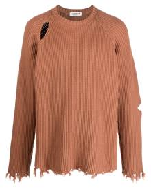 A Paper Kid distressed-effect jumper - Orange