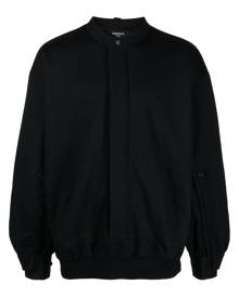 SONGZIO layered long-sleeve sweatshirt - Black