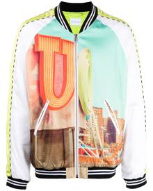 BLUE SKY INN graphic-print bomber jacket - Multicolour