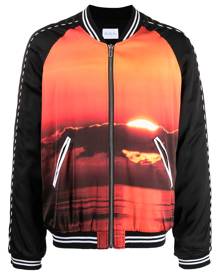 BLUE SKY INN graphic-print bomber jacket - Black