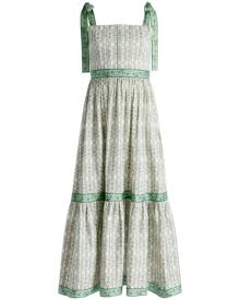 alice + olivia Breslin botanical-print dress - Green