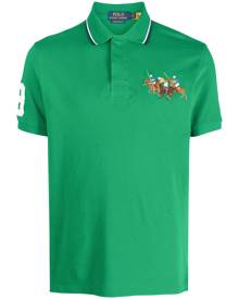 Polo Ralph Lauren embroidered-motif cotton polo shirt - Green