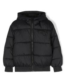 Dkny Kids logo-detail puffer jacket - Black