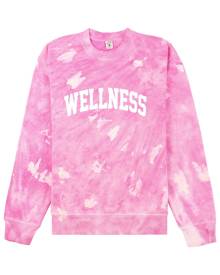 Sporty & Rich Wellness tie-dye sweatshirt - Pink