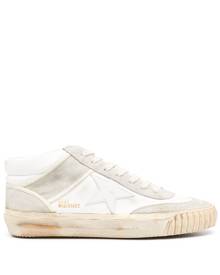 Golden Goose Mid Star leather sneakers - White