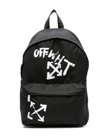 Off-White Kids Arrows-motif backpack - Black