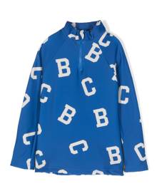 Bobo Choses all-over logo-print sport shirt - Blue
