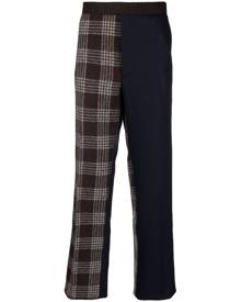 Thom Browne checked-panel tailored trousers