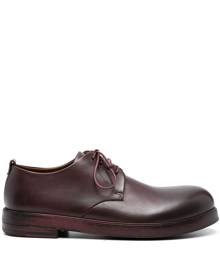 Marsèll polished-finish lace-up brogues - Red