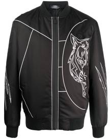 Plein Sport Tiger Court Edition bomber jacket - Black
