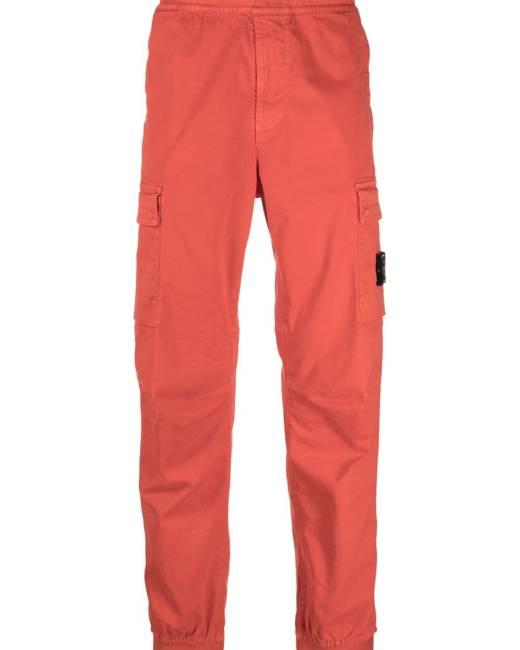 ASOS DESIGN parachute cargo pants in orange