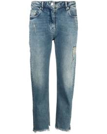 IRO Albury Ripped straight-leg jeans - Blue