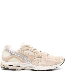 Mizuno panelled low-top sneakers - Brown